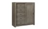 Picture of Modern Loft Greystone Sliding Door Chest