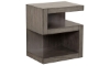 Picture of Modern Loft Greystone Open Shelf Nightstand