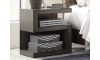Picture of Modern Loft Greystone Open Shelf Nightstand