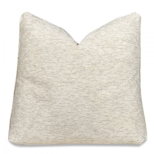 Picture of Carolina Crafted 22-Inch Feather Down Toss Pillow Cream Stripe