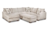 Picture of Croft Sand Reversible Chaise Sectional