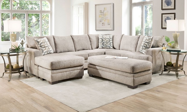 Picture of Croft Sand Reversible Chaise Sectional