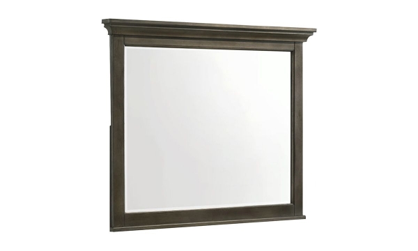 Picture of San Mateo Gray Arts & Crafts Landscape Mirror