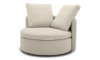 Picture of Bainbridge Linen Round Swivel Chair