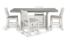 Picture of Sage White 5-Piece Counter Height Dining Set