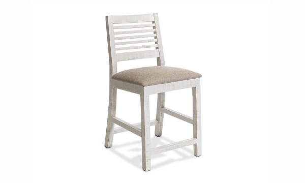 Picture of Sage White Counter Height Dining Stool
