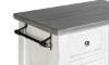 Picture of Sage White Small Kitchen Island