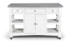 Picture of Sage White Large Kitchen Island