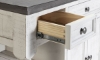 Picture of Sage White Large Kitchen Island