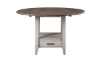 Picture of Abacus Alabaster and Honey Round Counter Height Dining Table