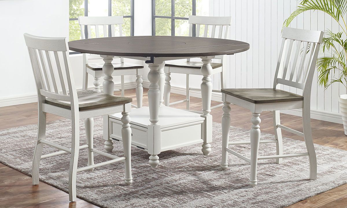 Joanna Round Counter Height Dining Table Haynes Furniture