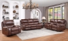 Picture of Caspian Brown 3-Piece Reclining Living Room Set