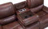 Picture of Caspian Brown 3-Piece Reclining Living Room Set