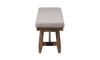 Picture of Riverdale Driftwood Upholstered Bench