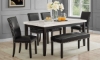 Picture of Westby Black Dining Bench