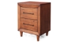 Picture of Denver Brown Small 2-Drawer Nightstand