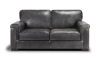 Picture of Medici Gray Leather Loveseat