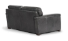 Picture of Medici Gray Leather Loveseat