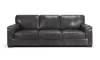 Picture of Medici Gray Leather Sofa