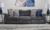 Picture of Medici Gray Leather Sofa