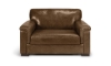 Picture of Medici Chestnut Leather Armchair