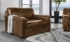 Picture of Medici Chestnut Leather Armchair