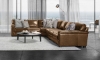 Picture of Medici Chestnut 4-Piece Corner Sectional