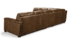 Picture of Medici Chestnut 4-Piece Corner Sectional