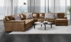 Picture of Medici Chestnut 5-Piece Right Chaise Sectional