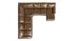 Picture of Medici Chestnut 5-Piece Right Chaise Sectional