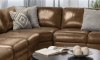 Picture of Medici Chestnut 5-Piece Right Chaise Sectional