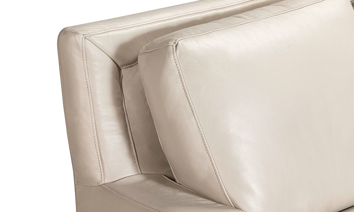 Leather Sofa - Rocky Mountain Leather Vail Bone | Haynes Furniture
