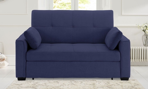 Picture of Nantucket Navy Full Sleeper Loveseat