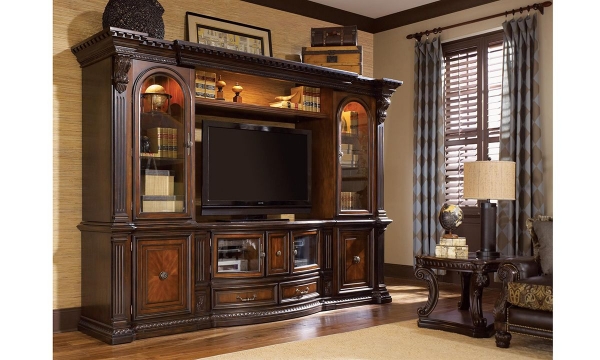 Picture of Carnegie Manor Entertainment Wall Unit
