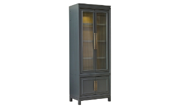 Picture of Greenbrier Blue Display Cabinet