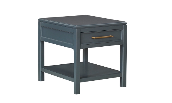 Picture of Greenbrier Blue End Table