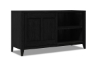 Picture of Trisha Todays Traditions Black Sliding Door Console