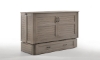 Picture of Poppy Driftwood Complete Queen Murphy Cabinet Bed