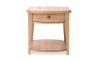 Picture of Trisha Todays Traditions Hickory 1-Drawer Open End Table