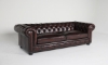 Picture of Branson Dune Leather Chesterfield Sofa