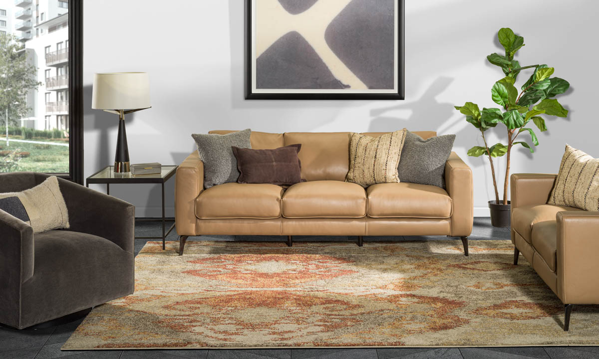 Leather Sofa - Track Arm | Haynes Furniture