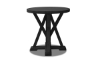 Picture of Trisha Todays Traditions Black Round End Table