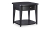 Picture of Trisha Todays Traditions Black 1-Drawer Open End Table
