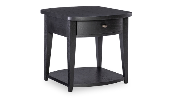 Picture of Trisha Todays Traditions Black 1-Drawer Open End Table