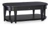 Picture of Trisha Todays Traditions Black Oval Cocktail Table