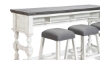 Picture of Sage White 4-Piece Sofa Bar Table Set