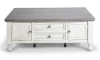 Picture of Sage White 4-Drawer Cocktail Table