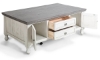Picture of Sage White 4-Drawer Cocktail Table