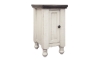 Picture of Sage White 1-Door Chairside Table