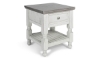 Picture of Sage White 1-Drawer End Table